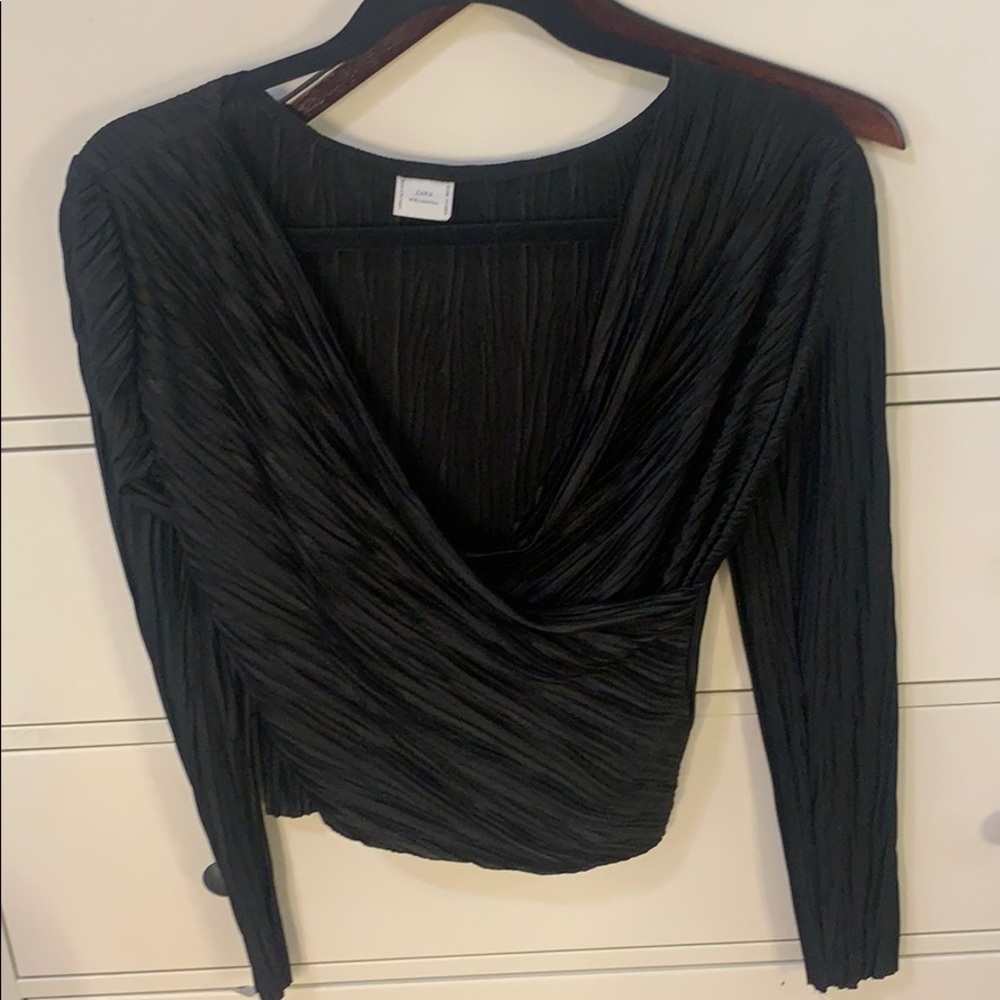 Cropped blouse